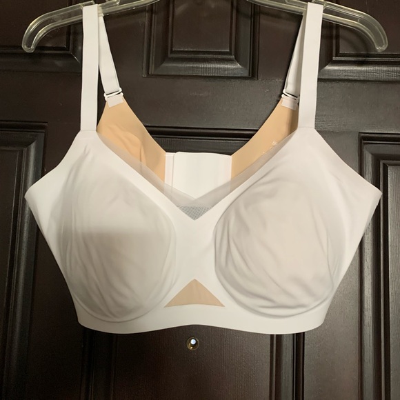 Honeylove White and Tan Bra - Picture 1 of 4